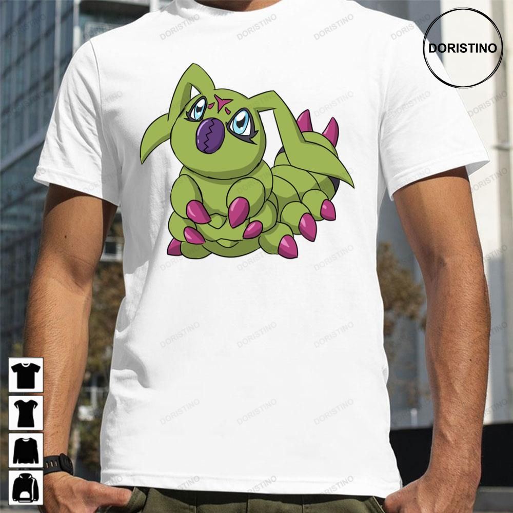 Wormmon Digimon Adventure Limited Edition T-shirts